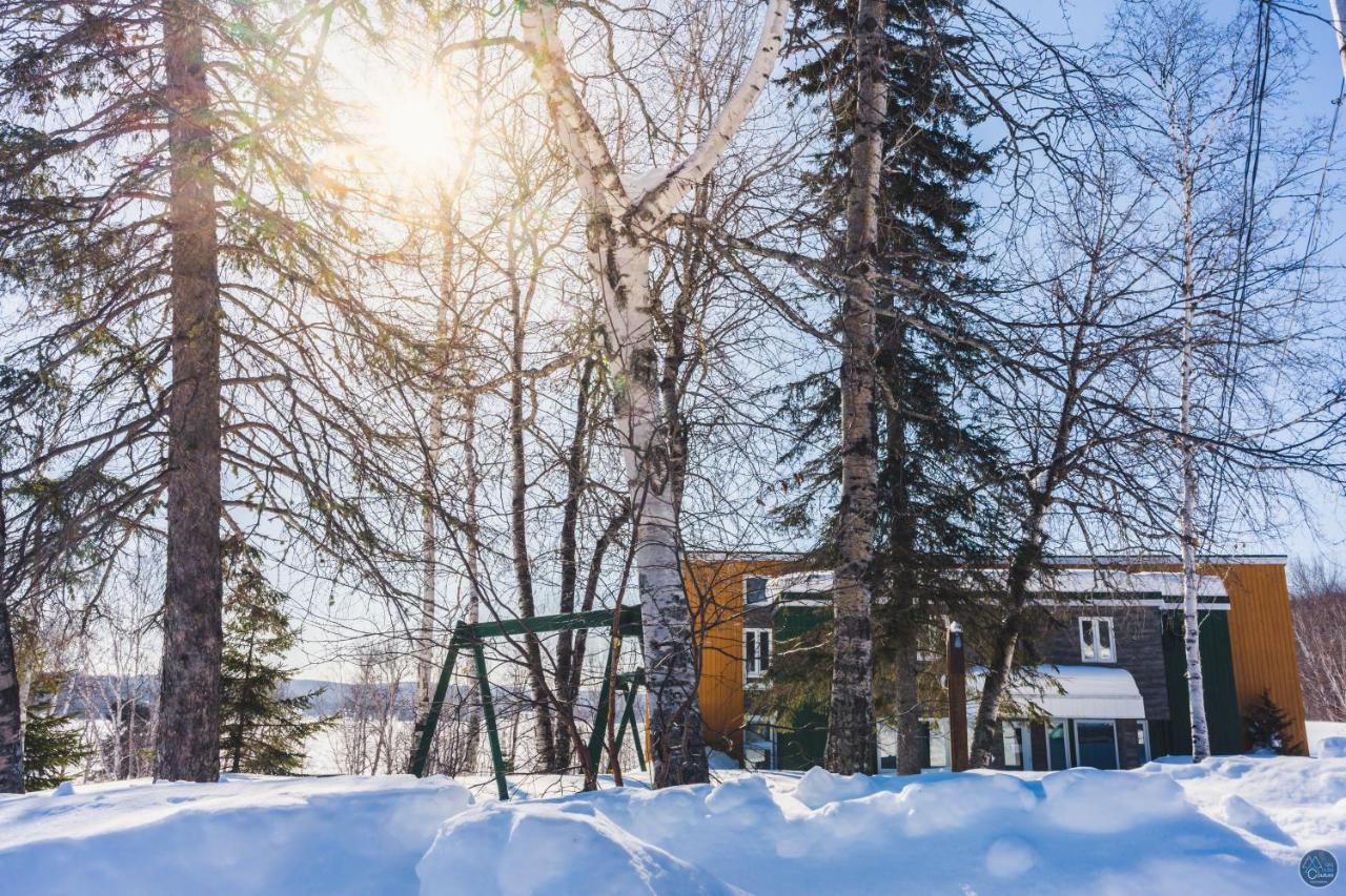 Lac-Bouchette Auberge Eva المظهر الخارجي الصورة